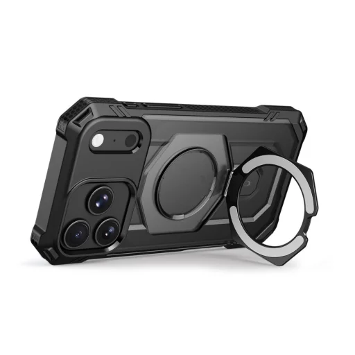 Matné čierne puzdro Tech-Protect MagForce MagSafe pre iPhone 17 Pro / 18 Pro - 6