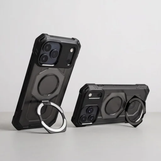 Matné čierne puzdro Tech-Protect MagForce MagSafe pre iPhone 17 Pro / 18 Pro - 7