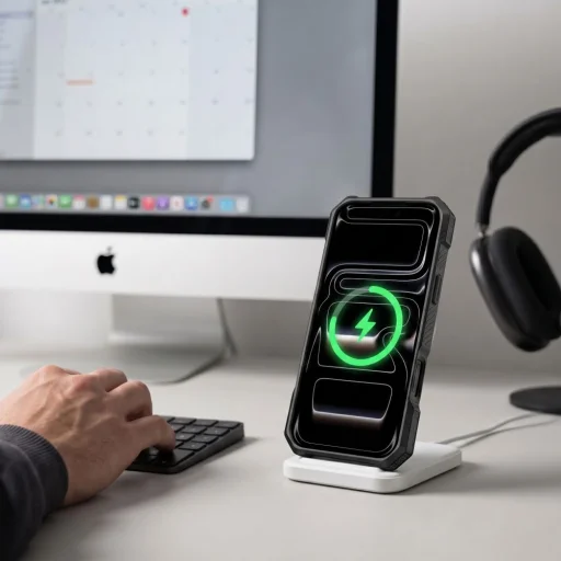 Matné čierne puzdro Tech-Protect MagForce MagSafe pre iPhone 17 Pro / 18 Pro - 10