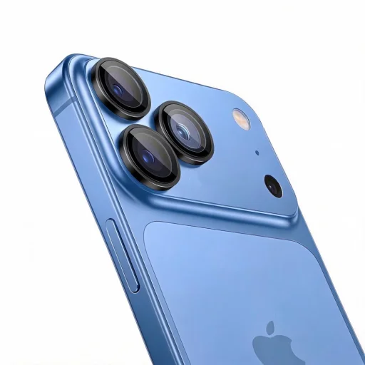 Apple iPhone 18 Pro / 18 Pro Max čierne Tech-Protect Camring Fit+ ochranné sklo na fotoaparát - 4
