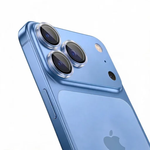 Apple iPhone 18 Pro / 18 Pro Max priehľadná ochrana fotoaparátu Tech-Protect Camring Fit+ - 4