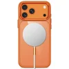 Apple iPhone 17 Pro / 18 Pro kozmické oranžové / priesvitné Tech-Protect Magmat MagSafe CC puzdro thumbnail