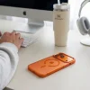 Apple iPhone 17 Pro / 18 Pro kozmické oranžové / priesvitné Tech-Protect Magmat MagSafe CC puzdro thumbnail
