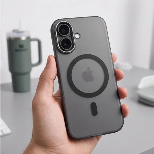 Apple iPhone 17 Tech-Protect MagZero MagSafe puzdro, matné čierne - 8