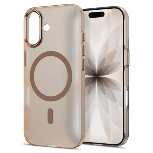 iPhone 17 matné púštne zlaté puzdro Tech-Protect MagZero MagSafe - 2