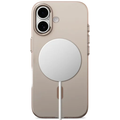iPhone 17 matné púštne zlaté puzdro Tech-Protect MagZero MagSafe - 4