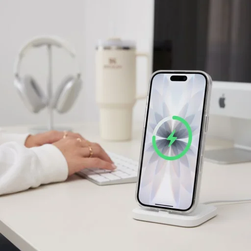Apple iPhone 17 matné biele puzdro Tech-Protect MagZero MagSafe - 9