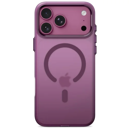 iPhone 17 Pro / 18 Pro matné tmavočerešňové puzdro Tech-Protect MagZero MagSafe - 3