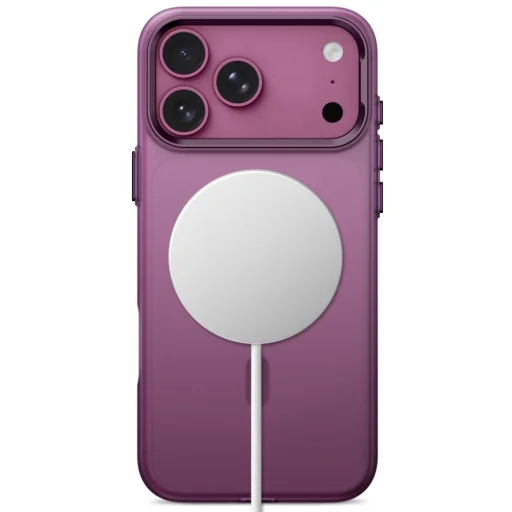 iPhone 17 Pro / 18 Pro matné tmavočerešňové puzdro Tech-Protect MagZero MagSafe - 4