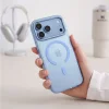 Apple iPhone 17 Pro / 18 Pro matné svetlomodré puzdro Tech-Protect MagZero MagSafe thumbnail
