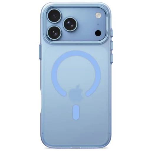 Apple iPhone 17 Pro / 18 Pro matné svetlomodré puzdro Tech-Protect MagZero MagSafe - 3
