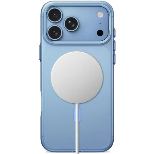 Apple iPhone 17 Pro / 18 Pro matné svetlomodré puzdro Tech-Protect MagZero MagSafe - 4