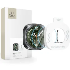  Samsung Galaxy Watch Ultra 2 2026 (47 mm) átlátszó Tech-Protect Easy Set+ 2 darabos edzett üvegfólia