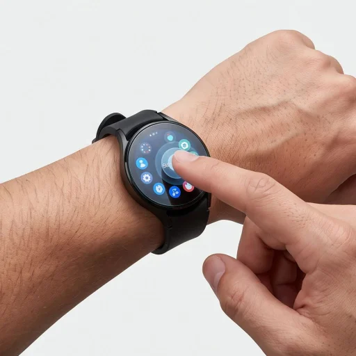  Samsung Galaxy Watch Ultra 2 2026 (47 mm) átlátszó Tech-Protect Easy Set+ 2 darabos edzett üvegfólia - 11
