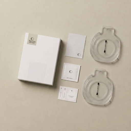 Samsung Galaxy Watch 8 / 9 (40 mm) číre ochranné tvrdené sklo Tech-Protect Easy Set+ 2 ks - 15