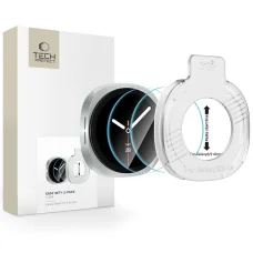 Samsung Galaxy Watch 8 / 9 (40 mm) číre ochranné tvrdené sklo Tech-Protect Easy Set+ 2 ks
