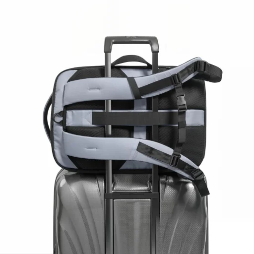 Tech-Protect Defender S70 24 l-es kézipoggyász laptop hátizsák 40 × 30 × 20 cm, városi szürke - 6