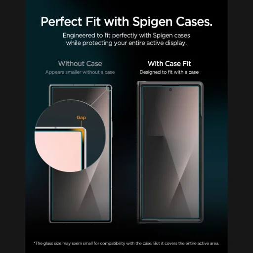 Samsung Galaxy Z Fold 7 / 8 Ultra Spigen Glas.tR EZ Fit Pro 2 ks Privacy ochranné sklo - 13