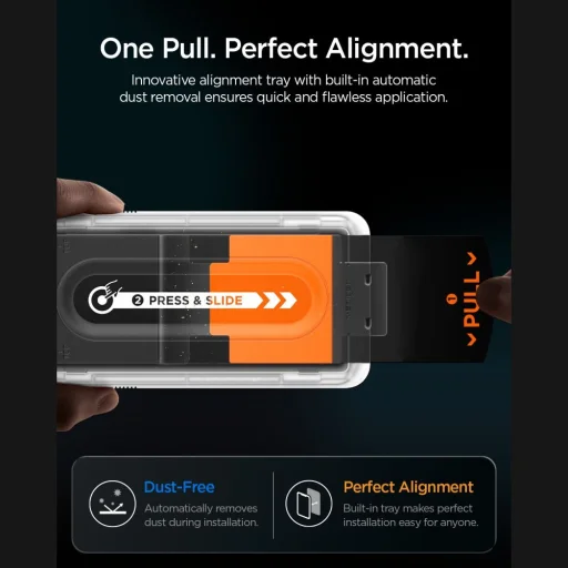Samsung Galaxy Z Fold 7 / 8 Ultra Spigen Glas.tR EZ Fit Pro 2 ks Privacy ochranné sklo - 14