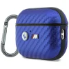  AirPods Pro 3 világoskék BMW M Carbon Metal Logo tok thumbnail