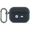  Apple AirPods Pro 3 sötétkék BMW M steppelt Kevlar tok fém logóval thumbnail