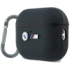  Apple AirPods Pro 3 sötétkék BMW M steppelt Kevlar tok fém logóval thumbnail