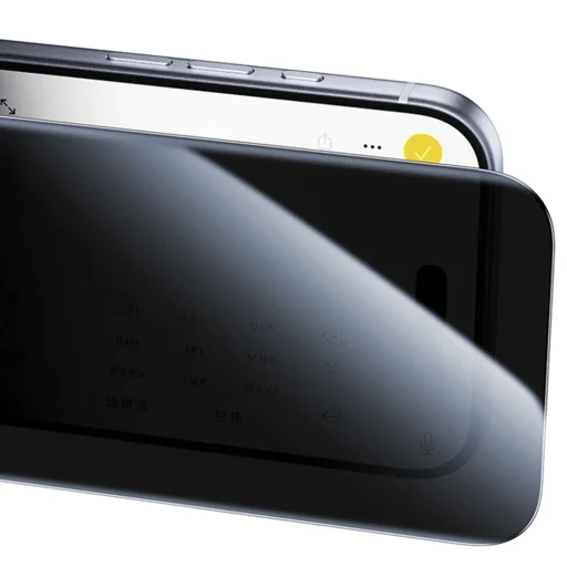 iPhone 18 Pro čierne Benks Glass Warrior Privacy tvrdené ochranné sklo (C.M.MZ.AP.BK.F072) - 3