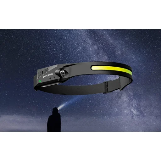 Čelovka Superfire HL65 USB-C, 430 lm, čierna - 2
