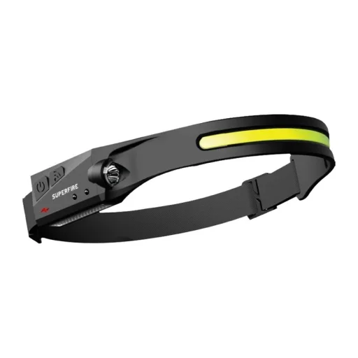 Čelovka Superfire HL65 USB-C, 430 lm, čierna - 1