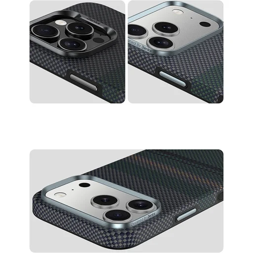 iPhone 18 Pro/17 Pro Benks Magnetic Armor Pro Aurora Kevlar 600D puzdro s tlačidlom ovládania fotoaparátu - 6