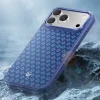Apple iPhone 18 Pro/17 Pro modré puzdro Benks Magnetic Armor Pro Armor Grid 600D Kevlar s kovovým rámom thumbnail