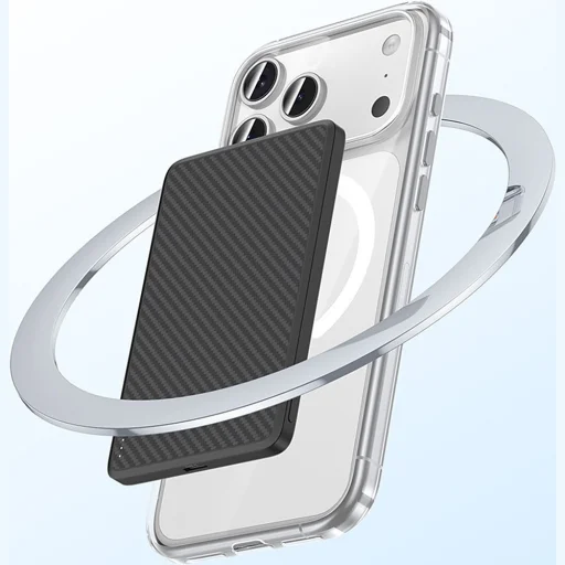 iPhone 18 Pro/17 Pro priehľadný kryt Benks Magnetic Crystal s tlačidlom Camera Control (C.K.JC.AP.00.0072) - 11