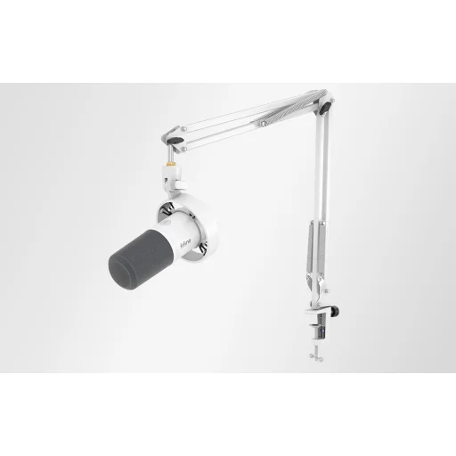 Fifine AmpliTank K688CT dynamický mikrofón s ramenom, biely - 7