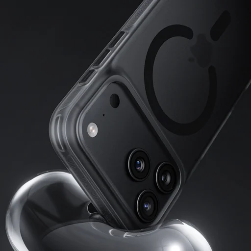 iPhone 18 Pro/17 Pro čierne magnetické puzdro Benks Lucid Armor s tlačidlom na ovládanie fotoaparátu (C.K.PC.AP.BK.0072) - 8