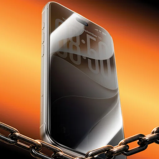 iPhone 18 Pro čierne Benks Ultra Shield Privacy tvrdené ochranné sklo (C.M.ML.AP.BK.FL70) - 5