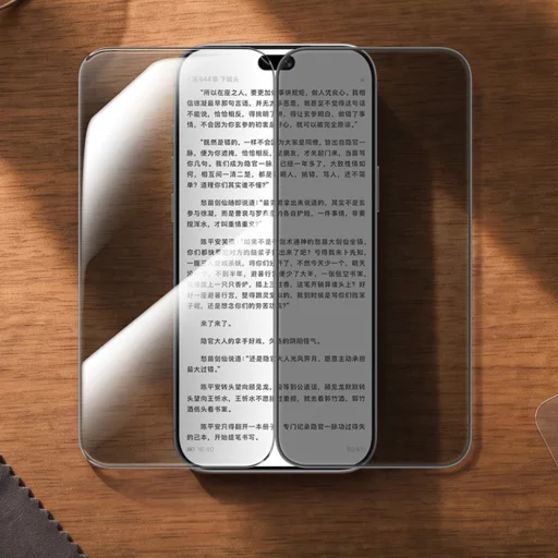 iPhone 18 Pro Max čierne Benks Ultra Shield Privacy tvrdené ochranné sklo - 9