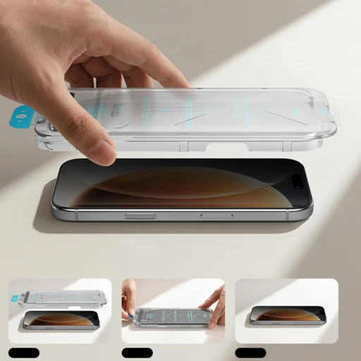 iPhone 18 Pro Benks Omni Warrior nárazuvzdorné tvrdené sklo s ochranou súkromia - 12