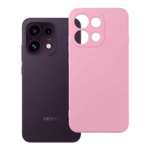 Oppo Reno 16 F 5G / 16 FS 5G Silikónové puzdro púdrovo ružové - 1