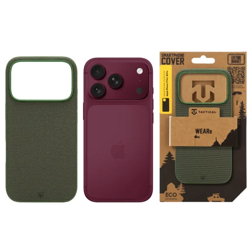 Apple iPhone 17 Pro/18 Pro lesná zelená Tactical MagForce WEARe puzdro - 6