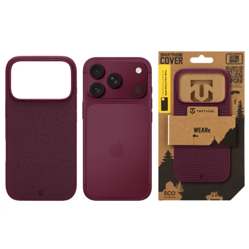 Apple iPhone 17 Pro/18 Pro bordové Tactical MagForce WEARe puzdro - 6