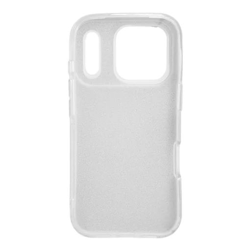 iPhone 17 Pro / 18 Pro strieborný kryt Shining - 3