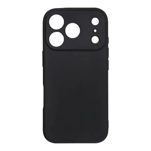  iPhone 17 Pro / 18 Pro fekete Soft szilikon tok - 11