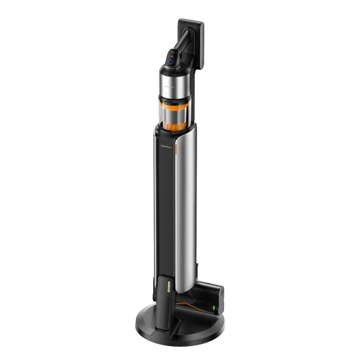 Deerma VCES141 Z50 Combo bezdrôtový vysávač s automatickou vyprázdňovacou stanicou, čierny - 5