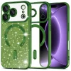 Tmavozelené puzdro Techsuit Luxury Glitter MagSafe pre iPhone 18 Pro / iPhone 17 Pro thumbnail