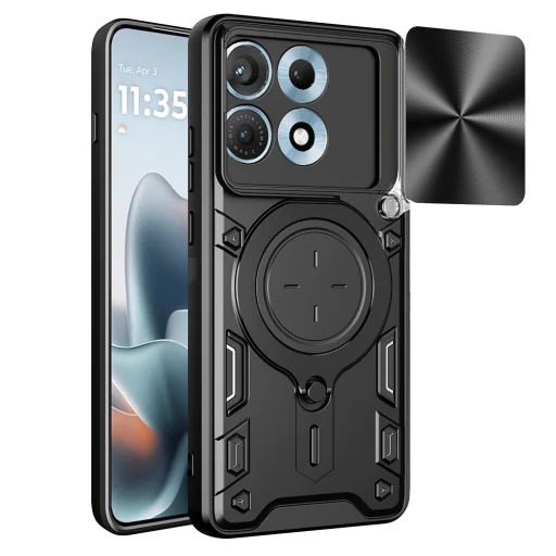Čierne puzdro Techsuit CamGuard Pro pre Motorola Edge 70 Max - 1