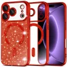 iPhone 18 Pro / iPhone 17 Pro červené puzdro Techsuit Luxury Glitter MagSafe thumbnail