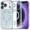 iPhone 18 Pro / iPhone 17 Pro svetlomodrý Techsuit luxusný trblietavý MagSafe kryt thumbnail