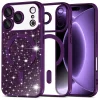 Tmavofialové puzdro Techsuit Luxury Glitter MagSafe pre iPhone 18 Pro / iPhone 17 Pro thumbnail