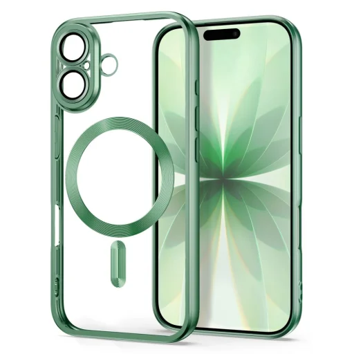 Apple iPhone 17 matné šalviovo zelené puzdro Tech-Protect MagFlex MagSafe - 2