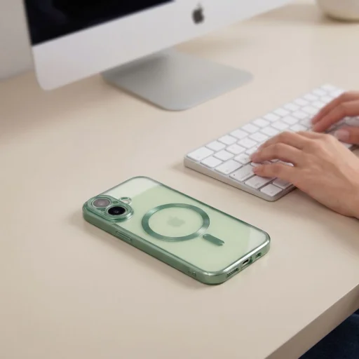 Apple iPhone 17 matné šalviovo zelené puzdro Tech-Protect MagFlex MagSafe - 6